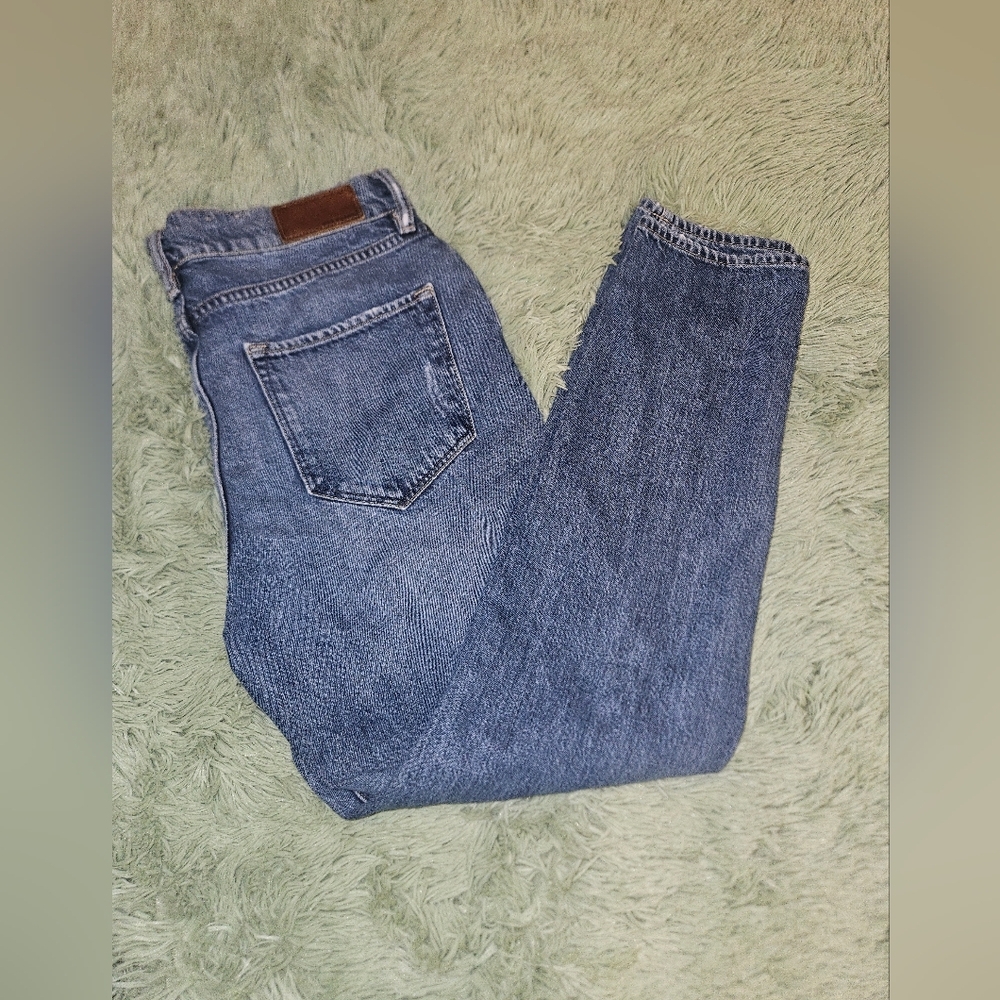 ALLSAINTS  Women Amy Girlfriend Distressed Jeans - Picture 7 of 12